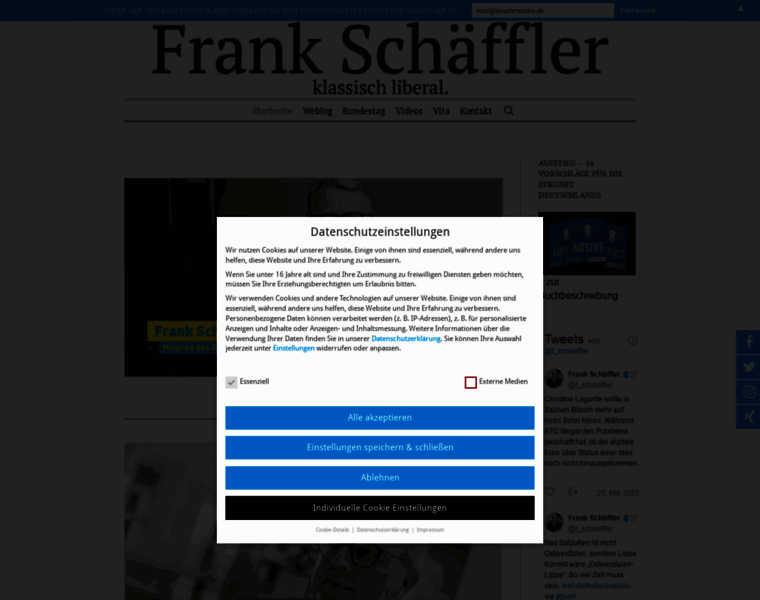 Frank-schaeffler.de thumbnail