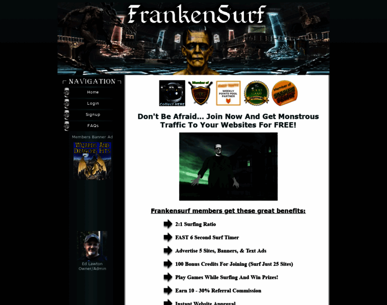 Frankensurf.com thumbnail