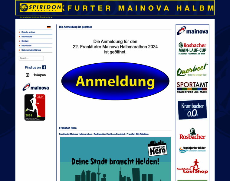 Frankfurter-halbmarathon.de thumbnail