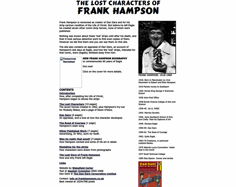 Frankhampson.co.uk thumbnail