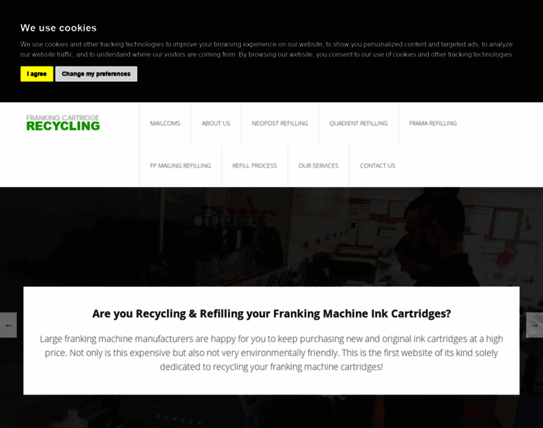 Frankingcartridgerecycling.co.uk thumbnail