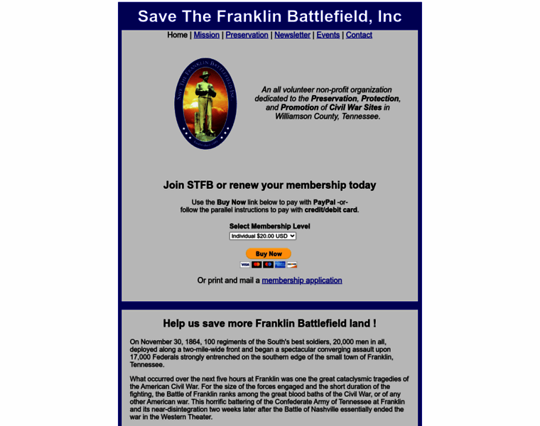 Franklin-stfb.org thumbnail