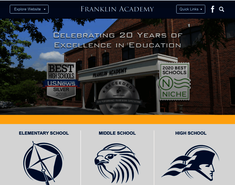 Franklinacademy.org thumbnail