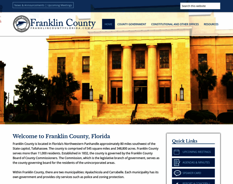 Franklincountyflorida.com thumbnail