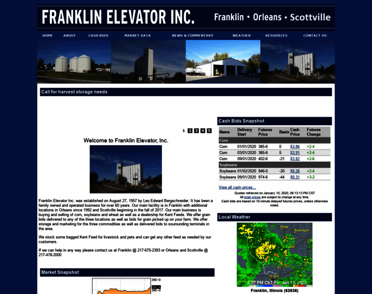 Franklinelevator.com thumbnail