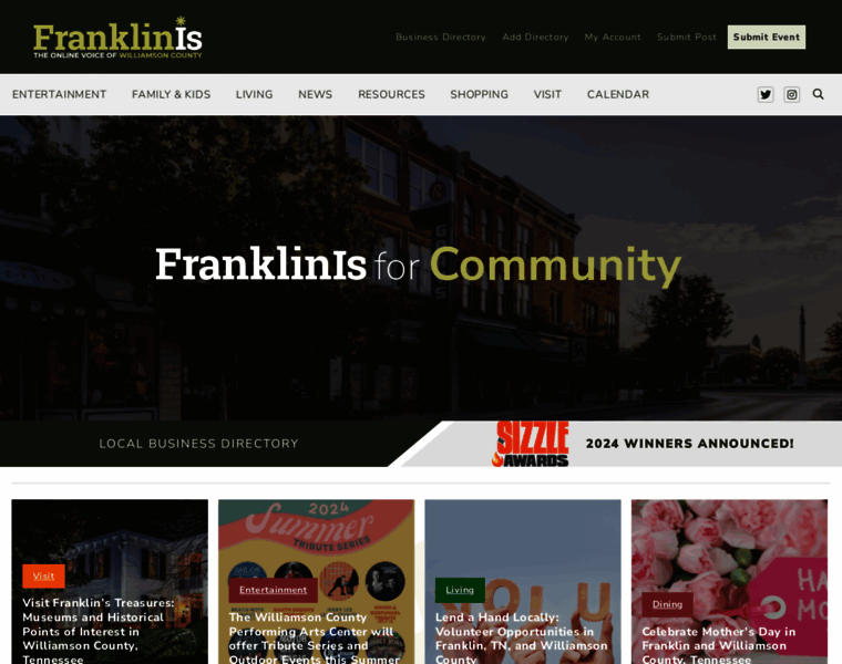 Franklinis.com thumbnail