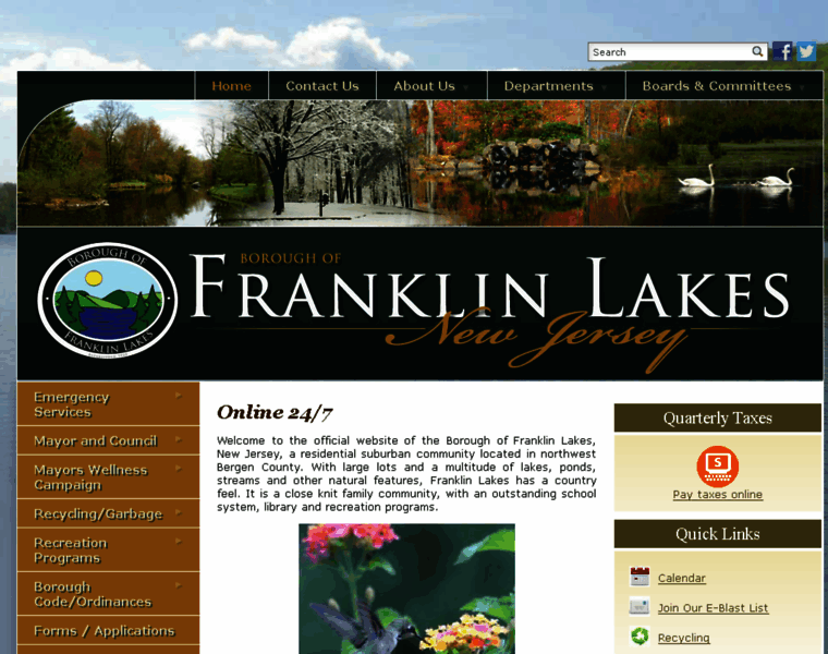 Franklinlakes.org thumbnail