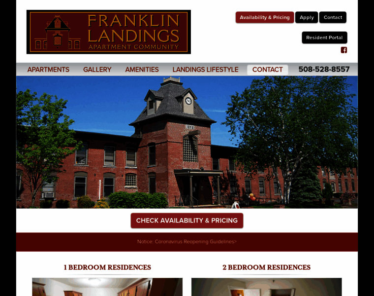 Franklinlandings.com thumbnail
