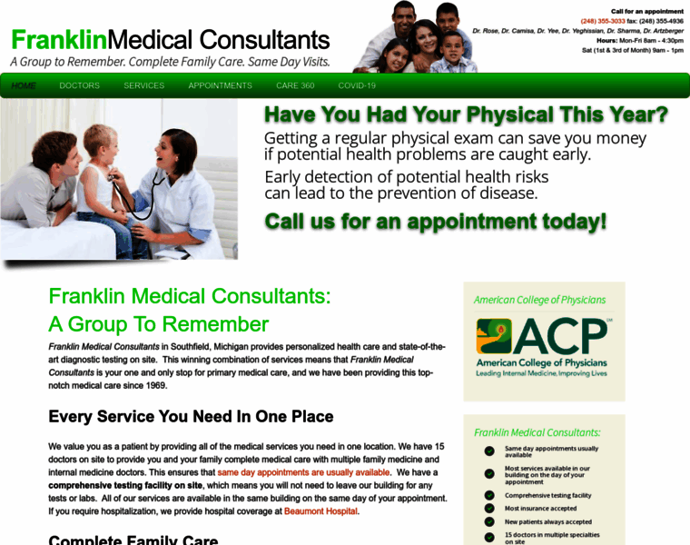 Franklinmedicalconsultants.com thumbnail