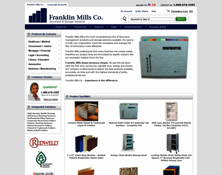 Franklinmillsco.com thumbnail