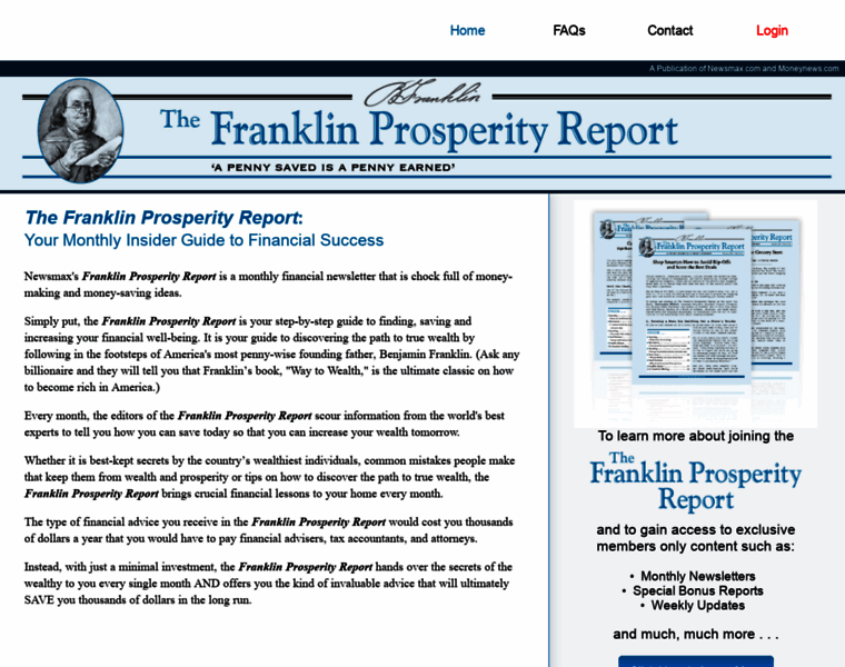 Franklinprosperityreport.com thumbnail