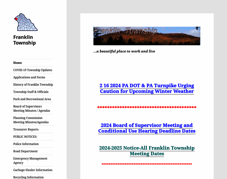 Franklintownship.org thumbnail