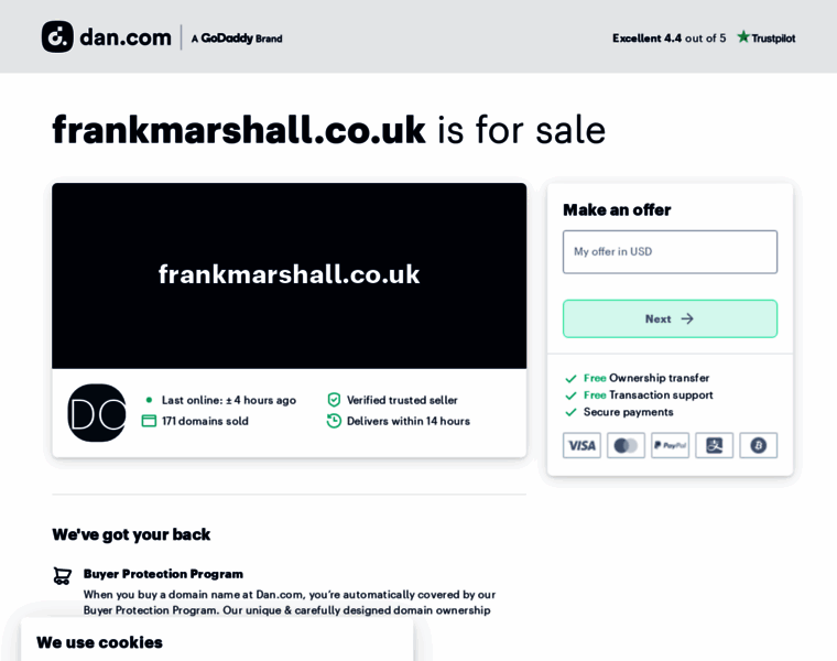 Frankmarshall.co.uk thumbnail