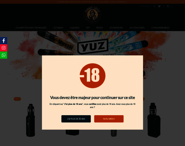 Frankyvaper.com thumbnail