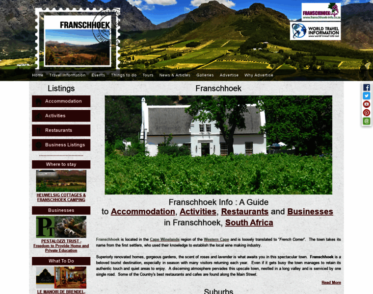 Franschhoek-info.co.za thumbnail