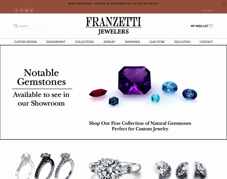 Franzettijewelers.com thumbnail