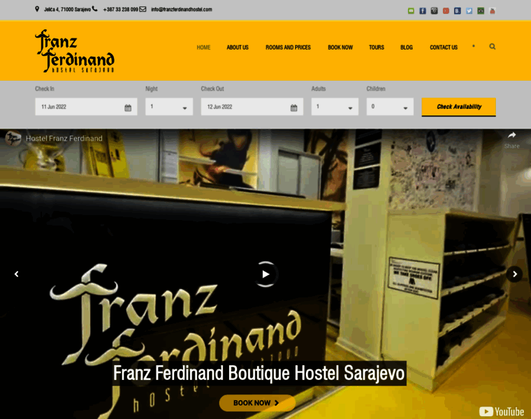 Franzferdinandhostel.com thumbnail