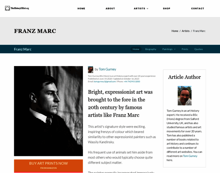 Franzmarc.com thumbnail Franzmarc.com thumbnail