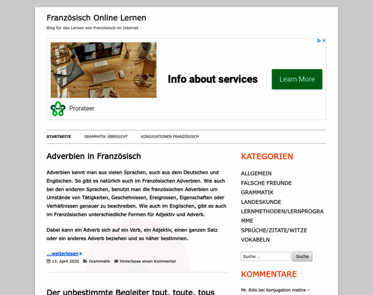 Franzoesisch-online.com thumbnail