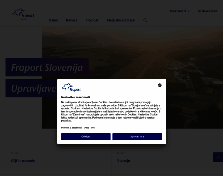 Fraport-slovenija.si thumbnail