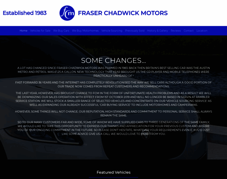 Fraserchadwickmotors.co.uk thumbnail