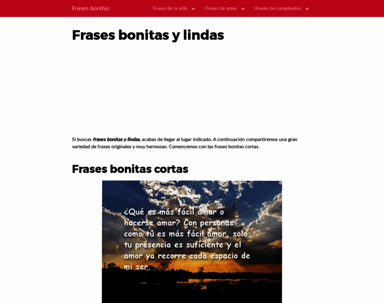 Frasesbonitas.online thumbnail