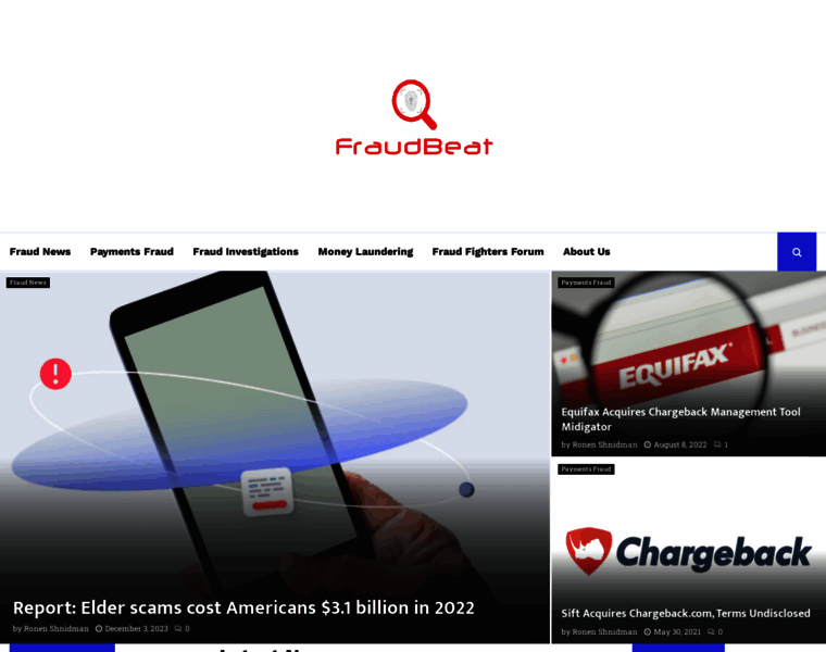 Fraudbeat.com thumbnail