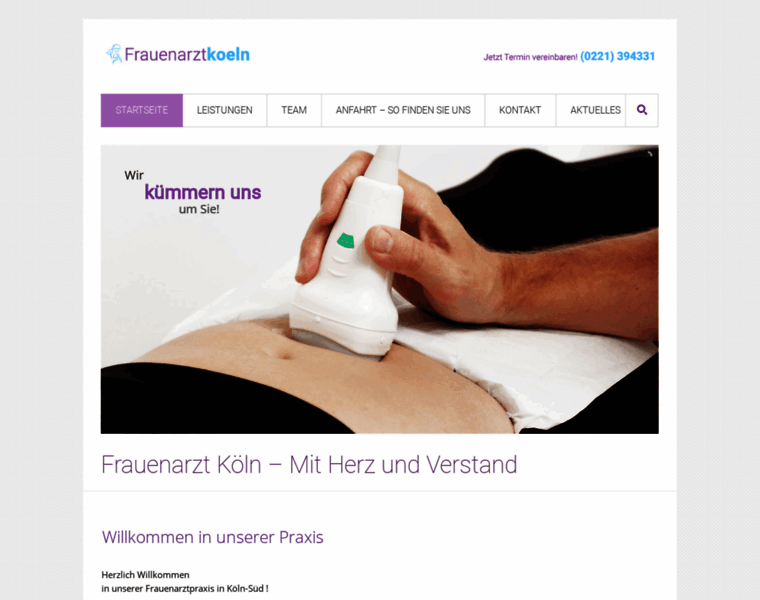 Frauenarztkoeln.com thumbnail