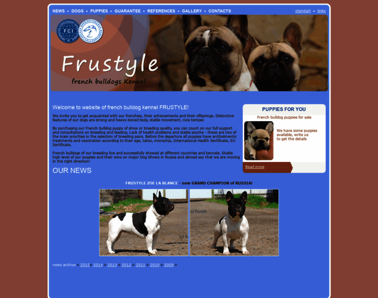 Frbulldogs.com thumbnail