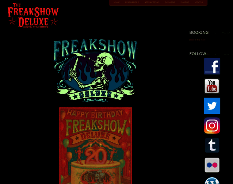 Freakshowdeluxe.com thumbnail