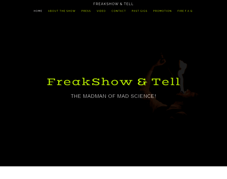 Freakshowtell.com thumbnail