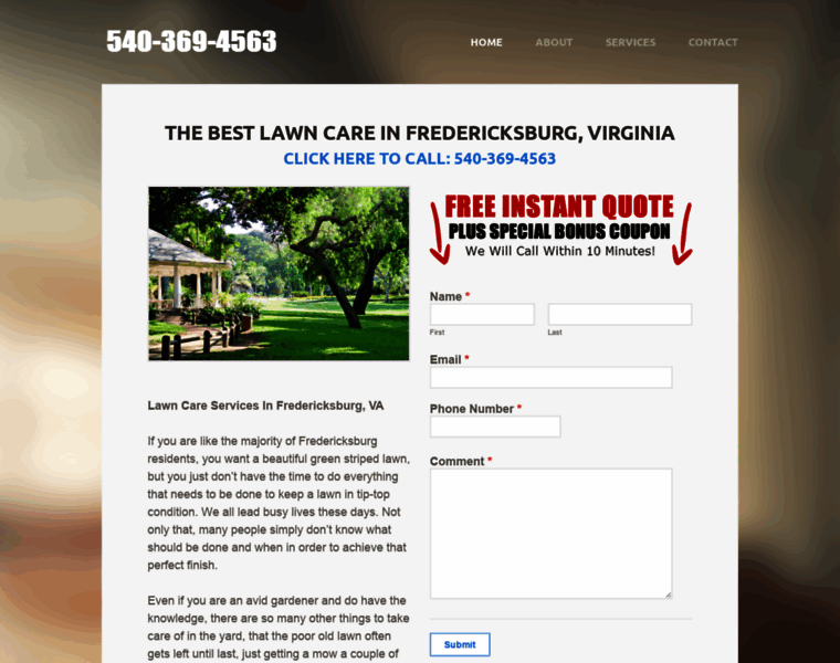 Fredericksburg-lawn-care.com thumbnail
