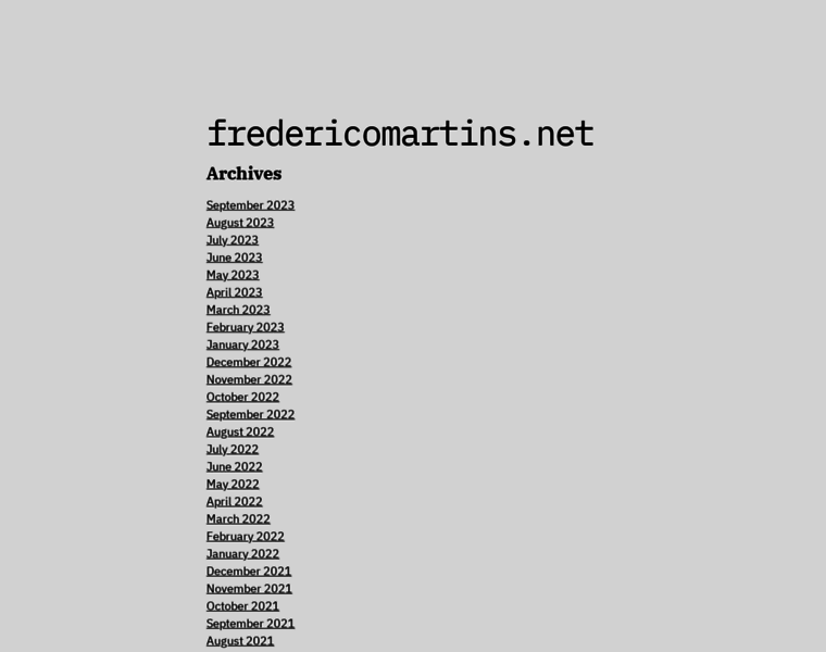 Fredericomartins.net thumbnail