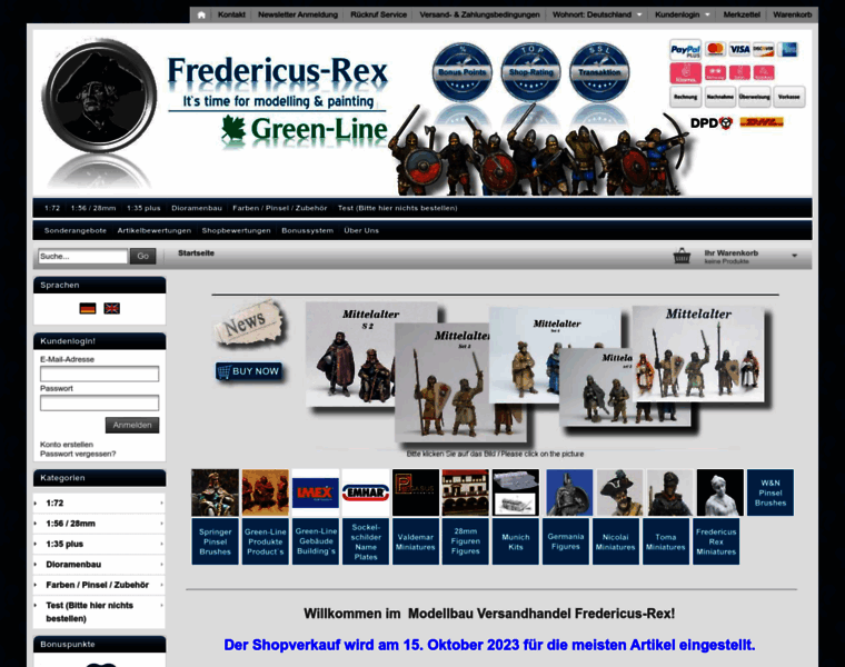 Fredericus-rex.de thumbnail