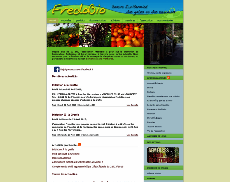 Fredobio-asso.org thumbnail