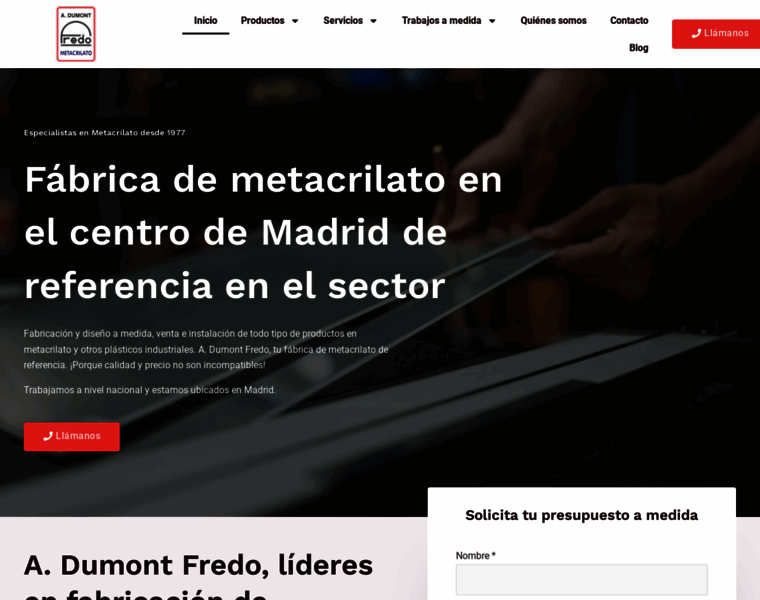 Fredometacrilatomadrid.com thumbnail
