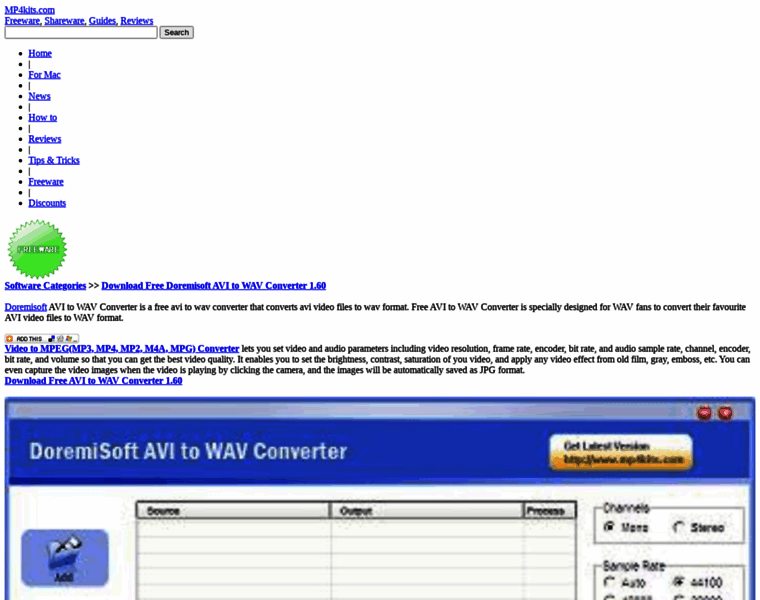 Free-avi-to-wav-converter.mp4kits.com thumbnail