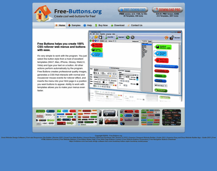 Free-buttons.org thumbnail