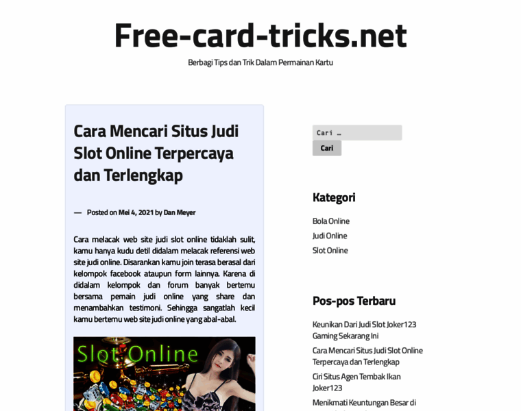 Free-card-tricks.net thumbnail