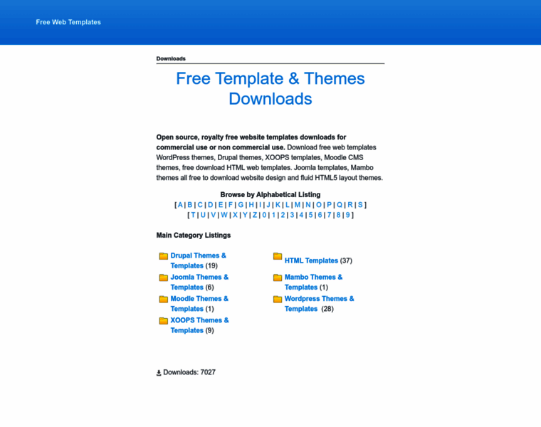 Free-cms-templates.com thumbnail