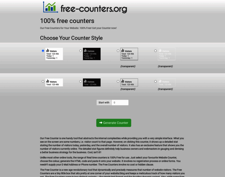 Free-counters.org thumbnail