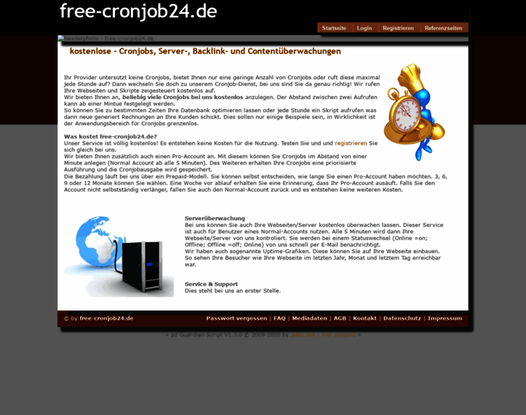 Free-cronjob24.de thumbnail