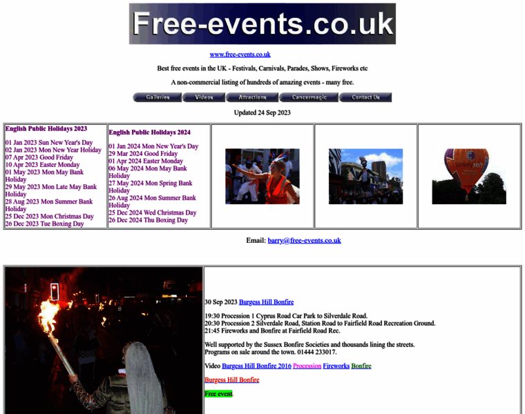 Free-events.co.uk thumbnail