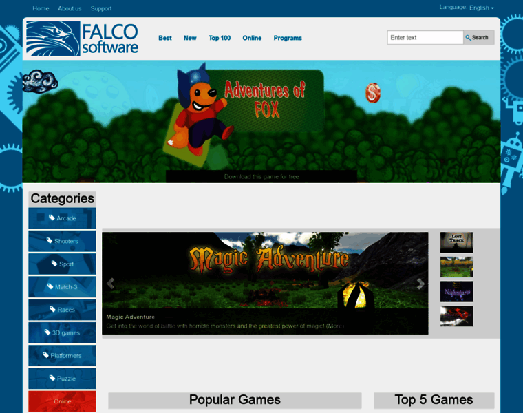 Free-games-downloads.falcoware.com thumbnail