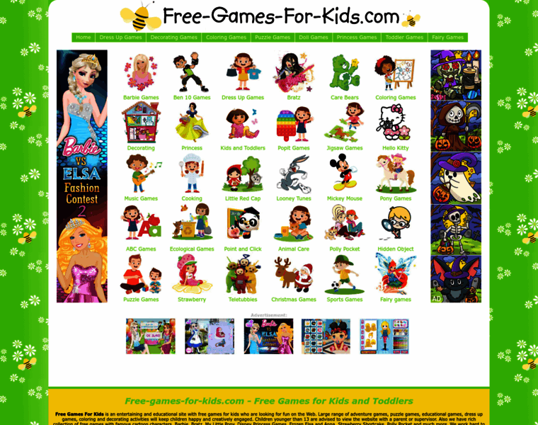 Free-games-for-kids.com thumbnail