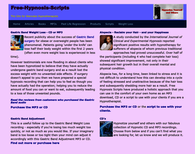 Free-hypnosis-scripts.com thumbnail