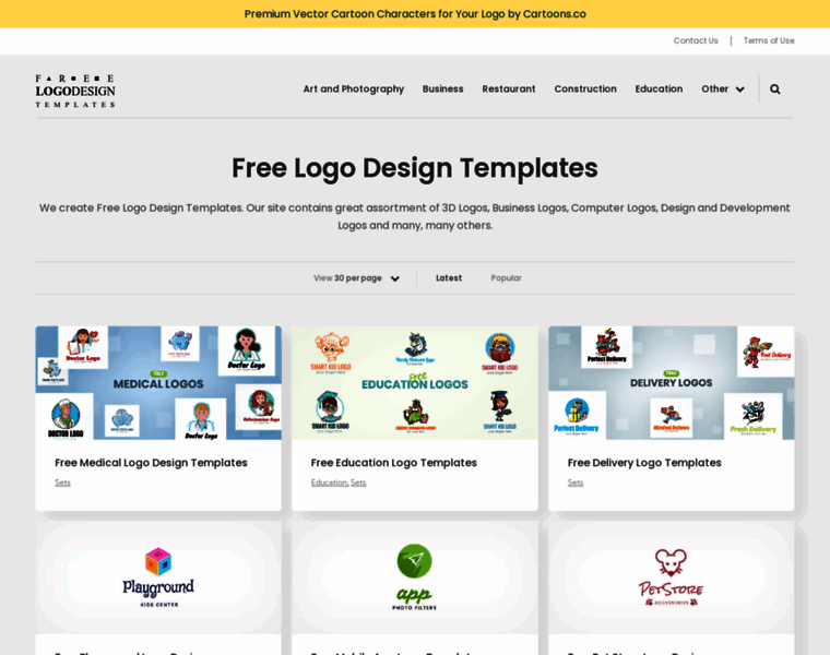 Free-logo-design.net thumbnail
