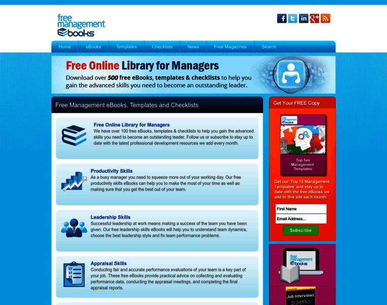 Free-management-ebooks.com thumbnail