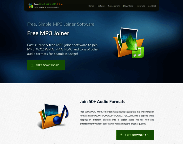Free-mp3-joiner.com thumbnail