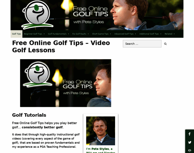 Free-online-golf-tips.com thumbnail